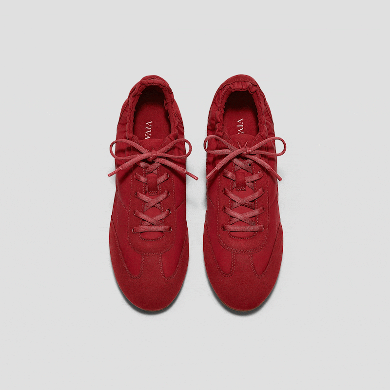 Jogger Re-Nylon Sneakerina (Yancy), Brick Red, EU39 | VIVAIA