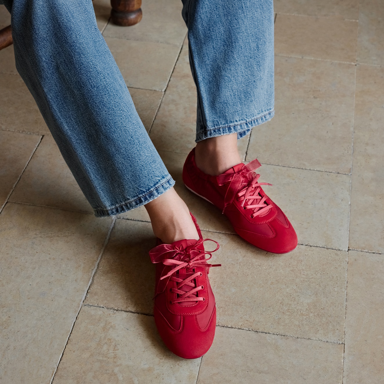 Jogger Re-Nylon Sneakerina (Yancy), Brick Red, EU39 | VIVAIA