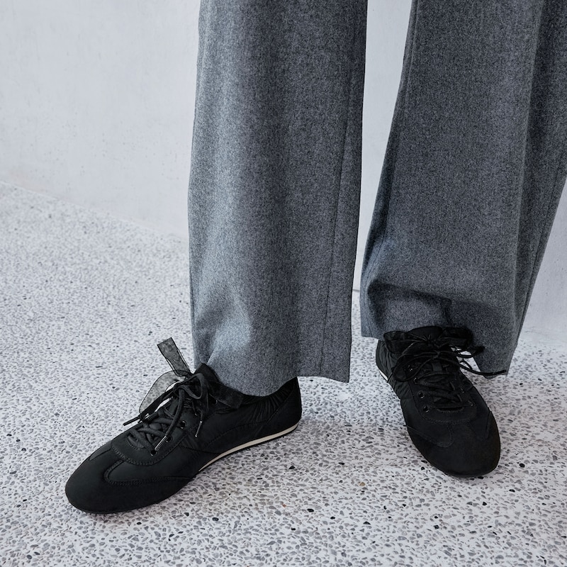 Jogger Re-Nylon Sneakerina (Yancy), Black, EU39 | VIVAIA