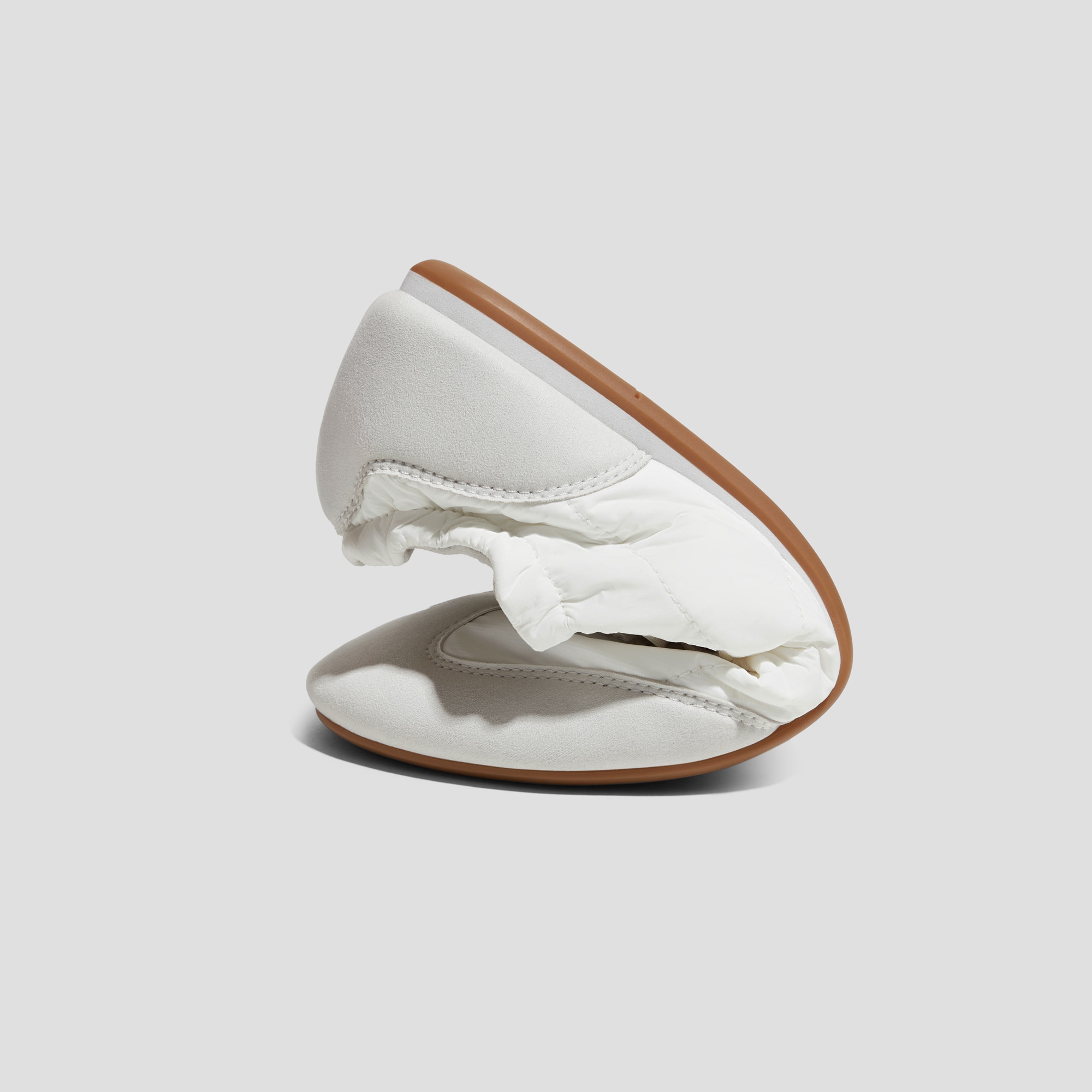 Jogger Re-Nylon Sneakerina (Yancy), WHITE SMOKEY GREY, EU35 | VIVAIA