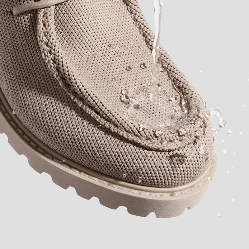 Round-Toe Lug Sole Ankle Boots (Francis), WARM TAUPE, EU39 | VIVAIA