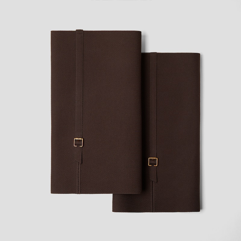 Knitted Sleeve Leg Warmers, DARK CHOCOLATE, EU35-36.5 | VIVAIA