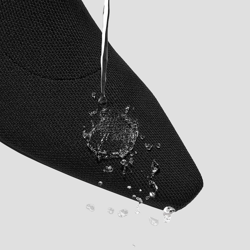 2-in-1 Detachable Mid Heel Boots (Rita), Black, EU35 | VIVAIA