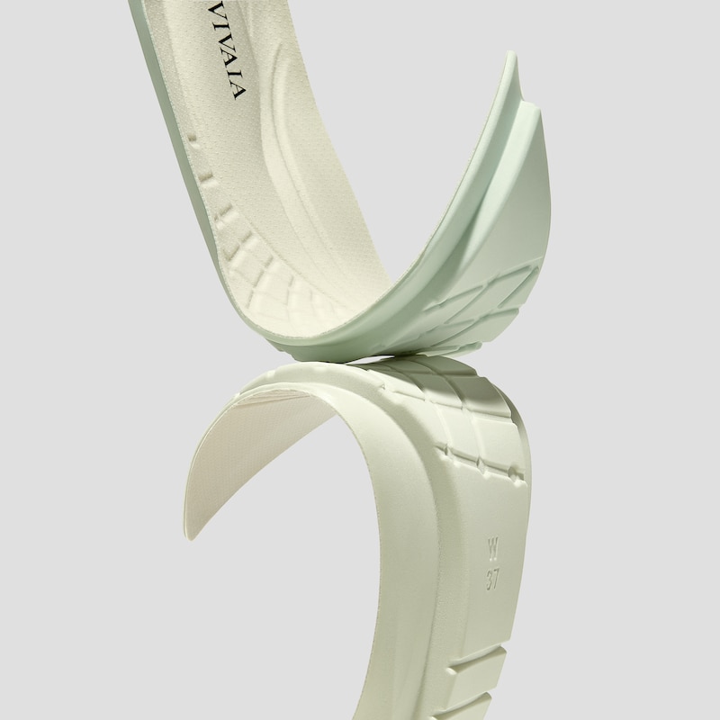 Pointed-Toe Dual-Cushion City Flats (Ecostitch™️ Flat Pro), Beige, EU37 | VIVAIA