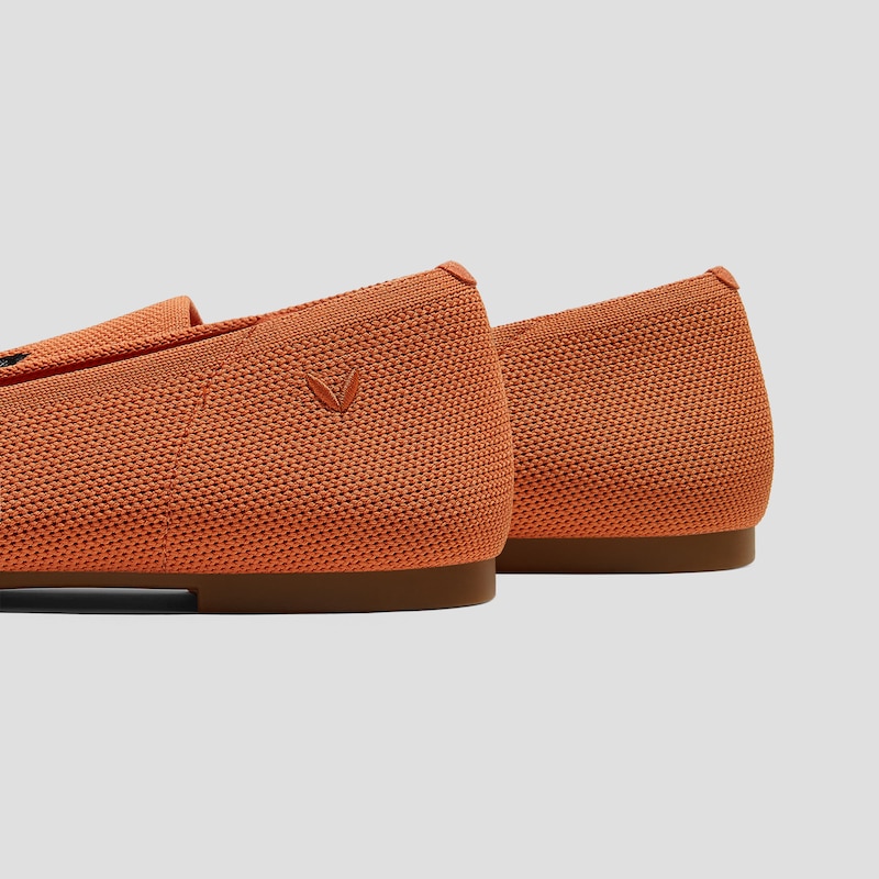 Round-Toe Embroidered Loafers (Audrey), APRICOT NUDE - RURAL CAT, EU39 | VIVAIA