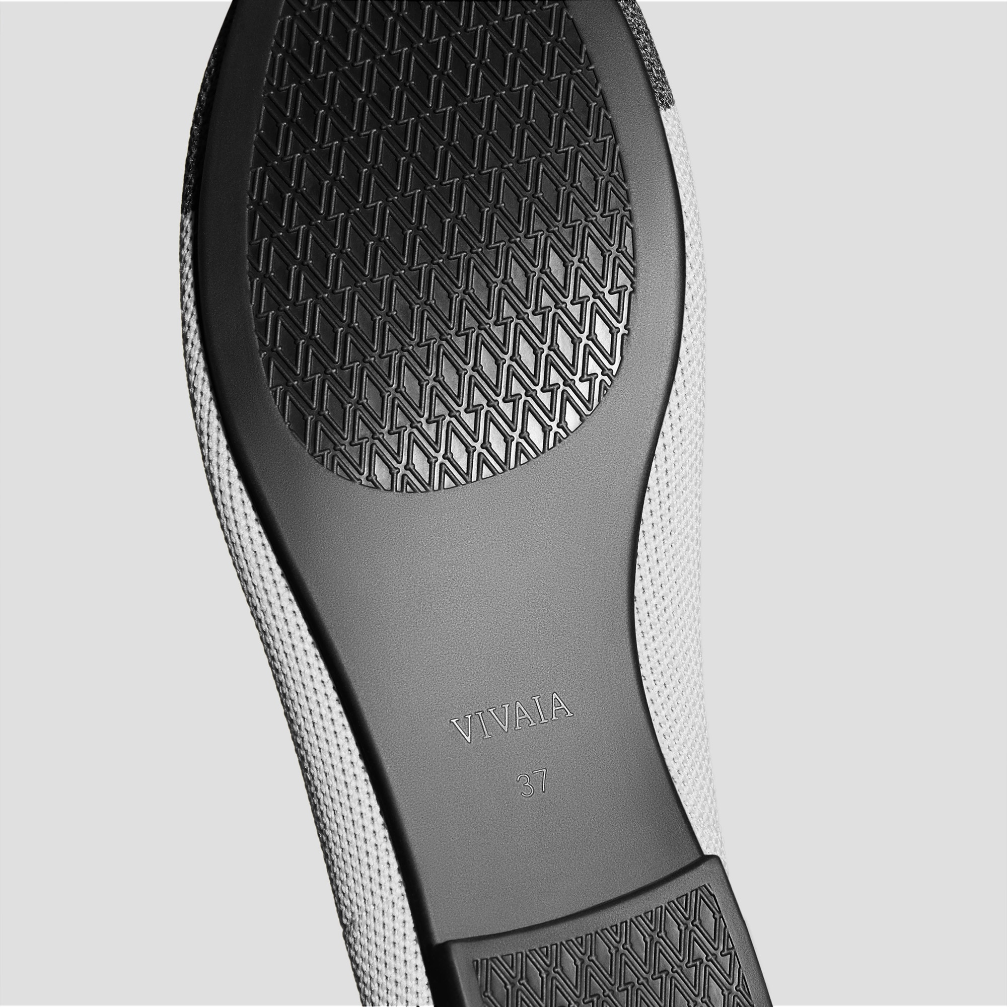 Round-Toe Embroidered Loafers (Audrey), OYSTER RICH GREY - MOO CAT