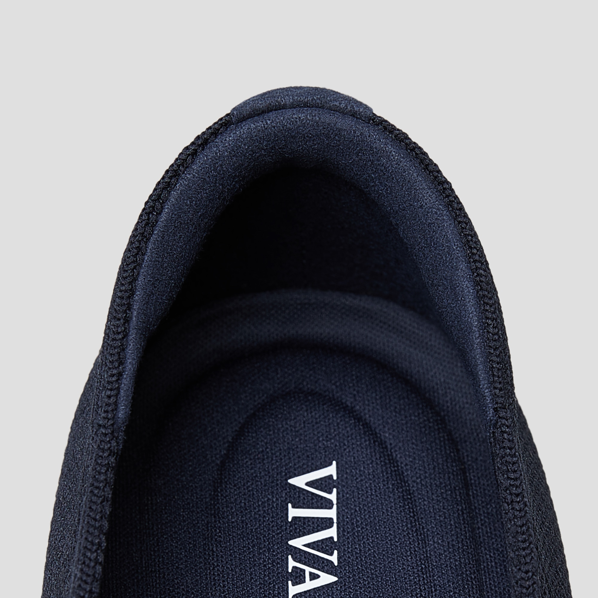 Round-Toe Embroidered Loafers (Audrey), NAVY GREEN - CAVALIER
