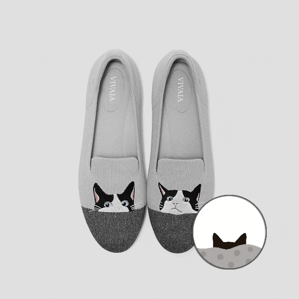 Caitlin Square-Toe Knot Loafers-Sustainable & Washable | VIVAIA