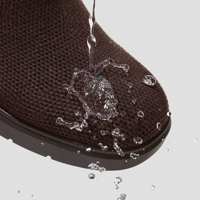 Fold-Over Square-Toe Knee-High Boots (Gia), DARK CHOCOLATE, EU41 | VIVAIA