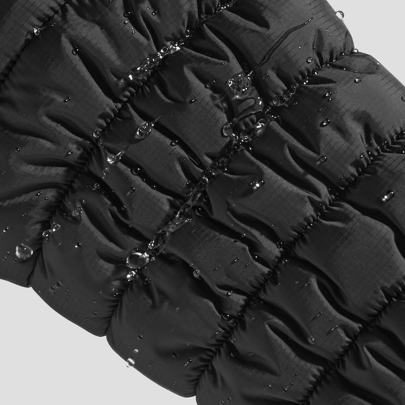 PufferTherm Leg Warmers, BLACK WATER RPT, ONE-SIZE | VIVAIA