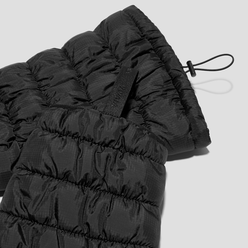 PufferTherm Leg Warmers, BLACK WATER RPT, ONE-SIZE | VIVAIA