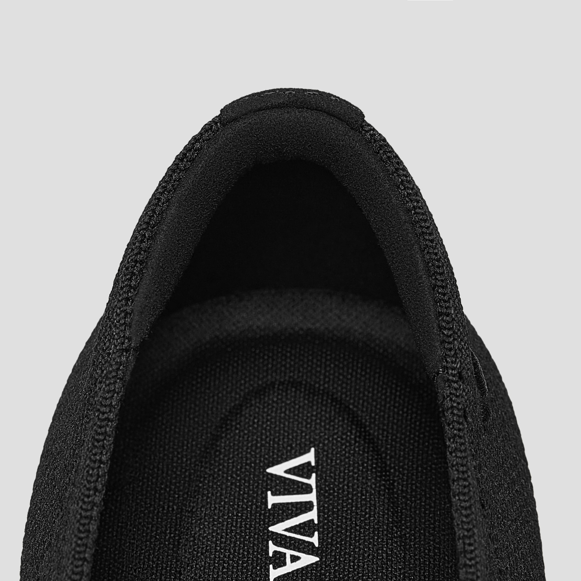 Round-Toe Embroidered Loafers (Audrey), BLACK - GINGERBREAD MAN