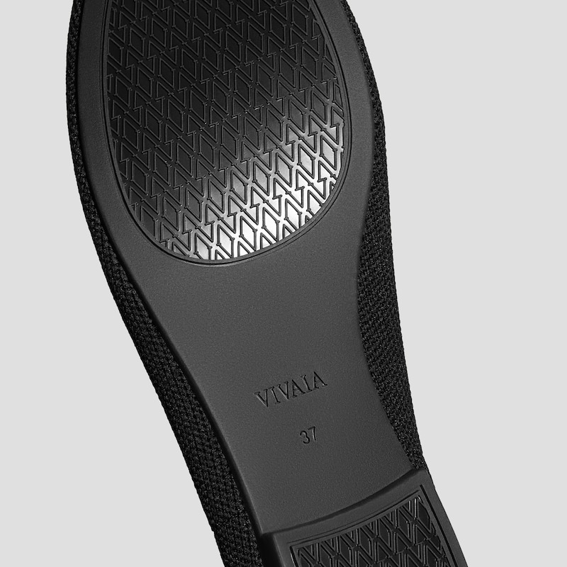 Round-Toe Embroidered Loafers (Audrey), BLACK - GINGERBREAD MAN, EU39 | VIVAIA