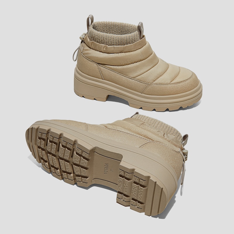 Waterproof PufferTherm Warm Boots (Tyler), DESERT, EU35 | VIVAIA