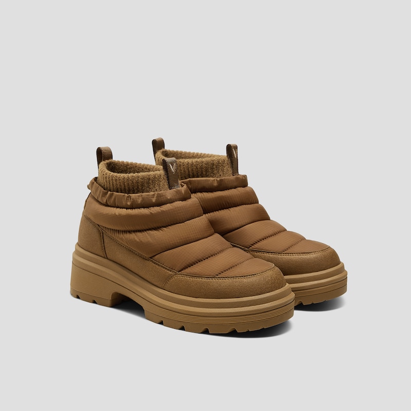 Waterproof PufferTherm Warm Boots (Tyler), CHESTNUT, EU36 | VIVAIA