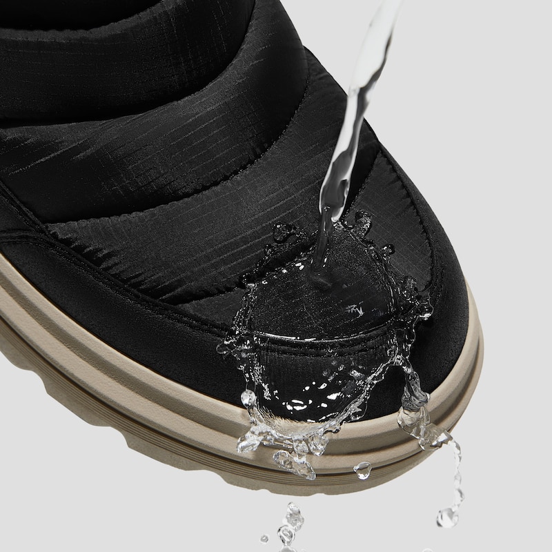 Waterproof PufferTherm Warm Boots (Tyler), BLACK/DESERT, EU35 | VIVAIA