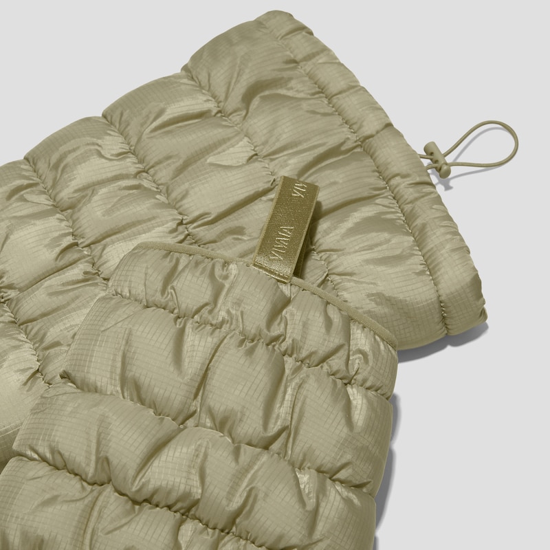 PufferTherm Leg Warmers, CARDAMOM WATER RPT, ONE-SIZE | VIVAIA