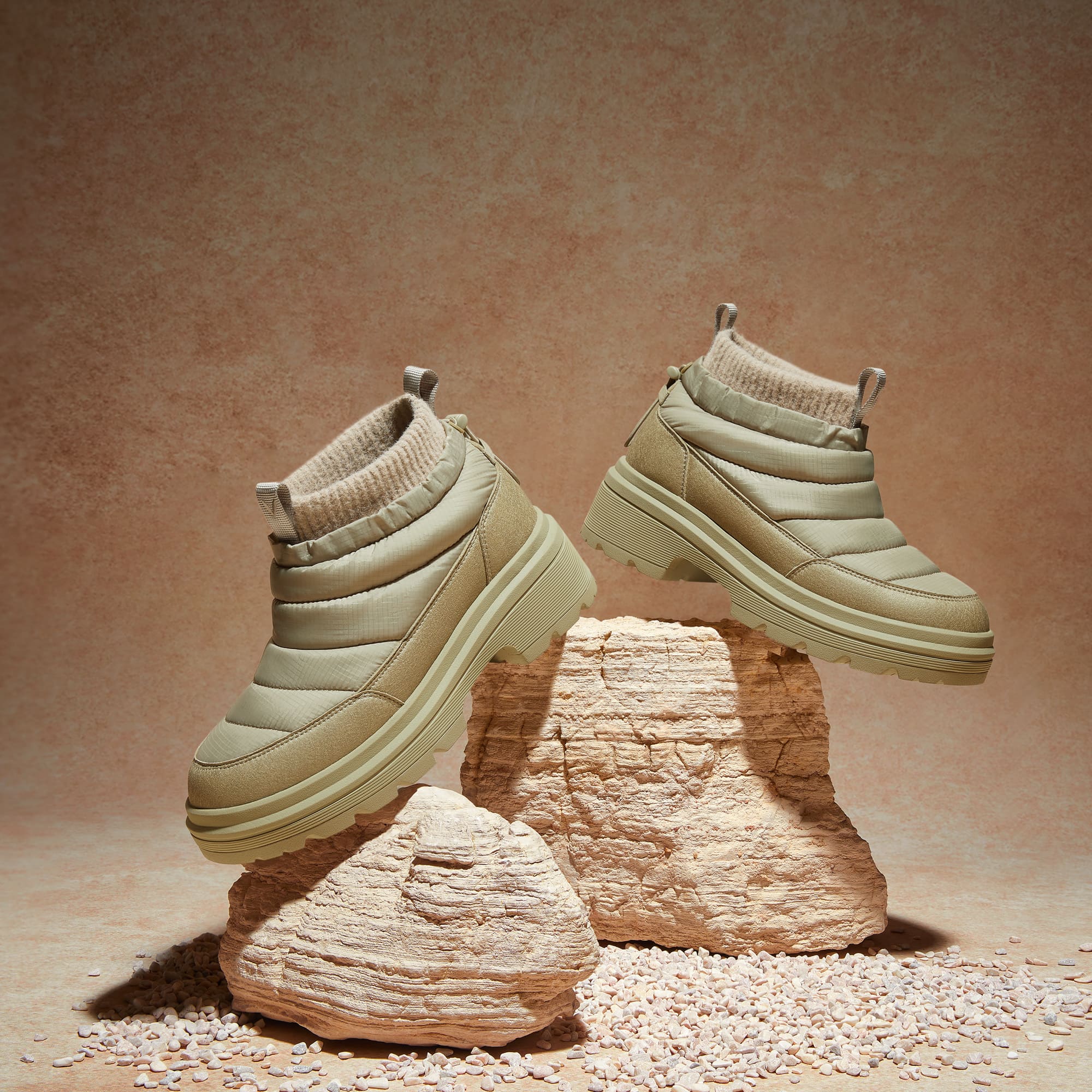 Waterproof PufferTherm Warm Boots (Tyler), CARDAMOM, EU35 | VIVAIA