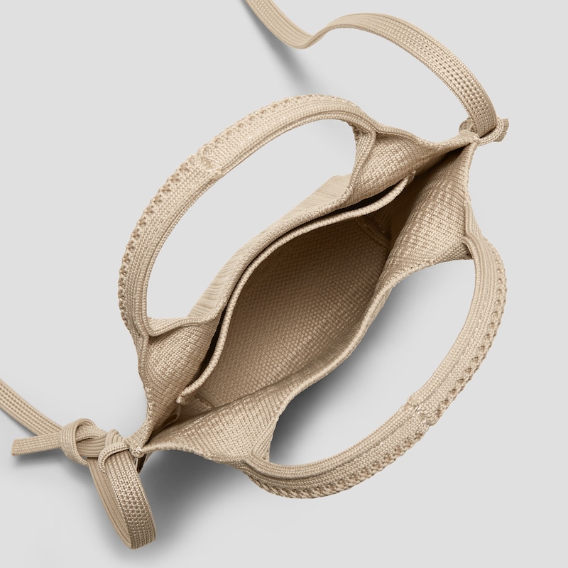 The Mini Crossbody (Mini Zahara), Almond, one-size | VIVAIA