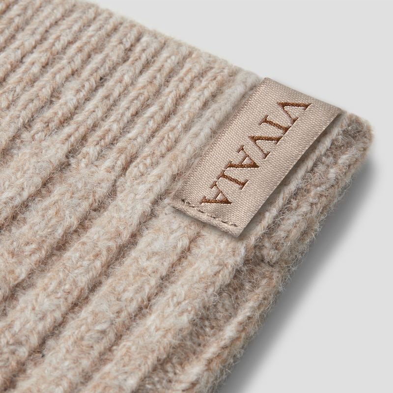 Slouchy Leg Warmers, Oatmilk, One Size | VIVAIA