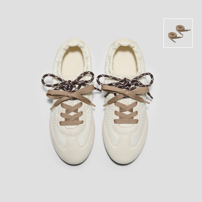 Yancy Shoelaces, TAUPE, one-size | VIVAIA