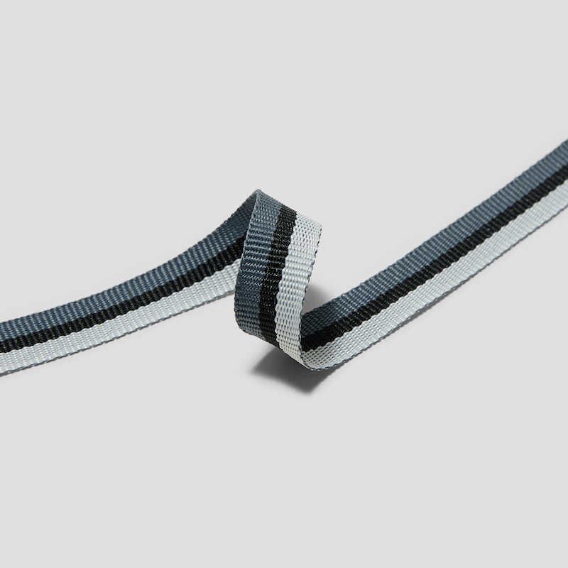 Yancy Shoelaces, GREY STRIPE, one-size | VIVAIA