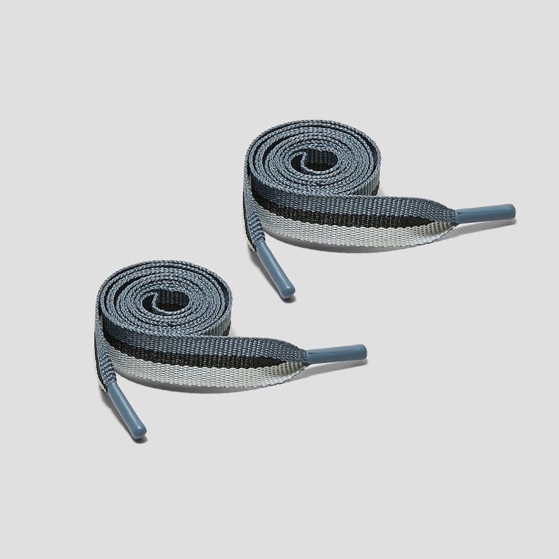 Yancy Shoelaces, GREY STRIPE, one-size | VIVAIA