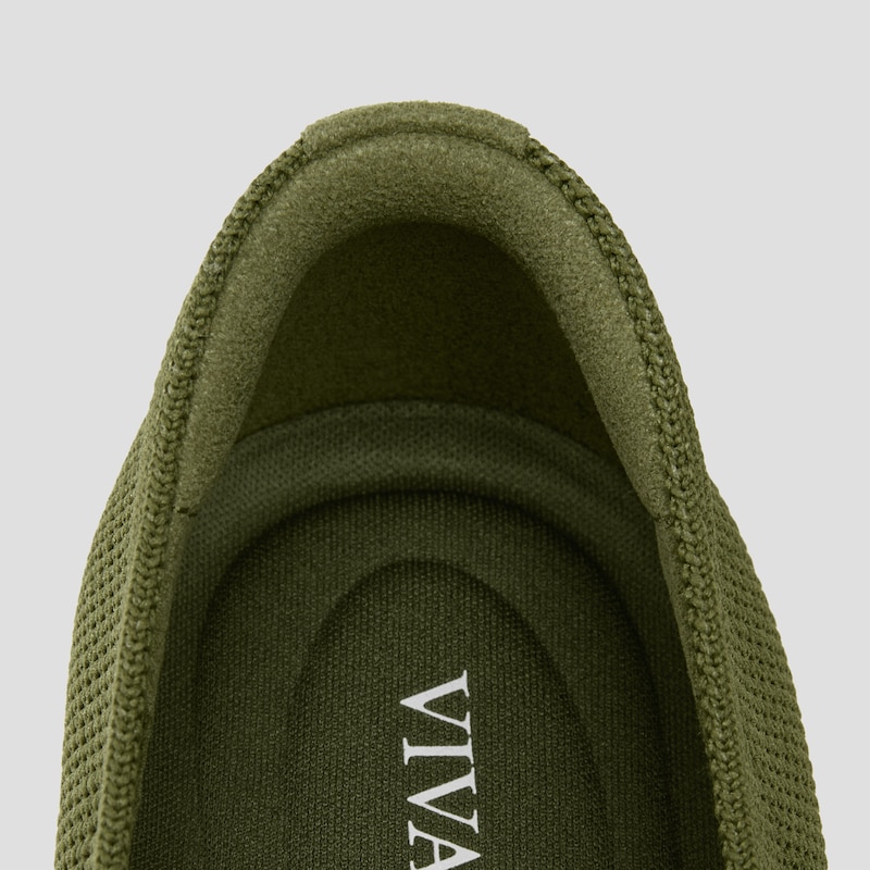 Square-Toe Icon Loafers (Silvie), TUSCANY OASIS GREEN, EU35 | VIVAIA