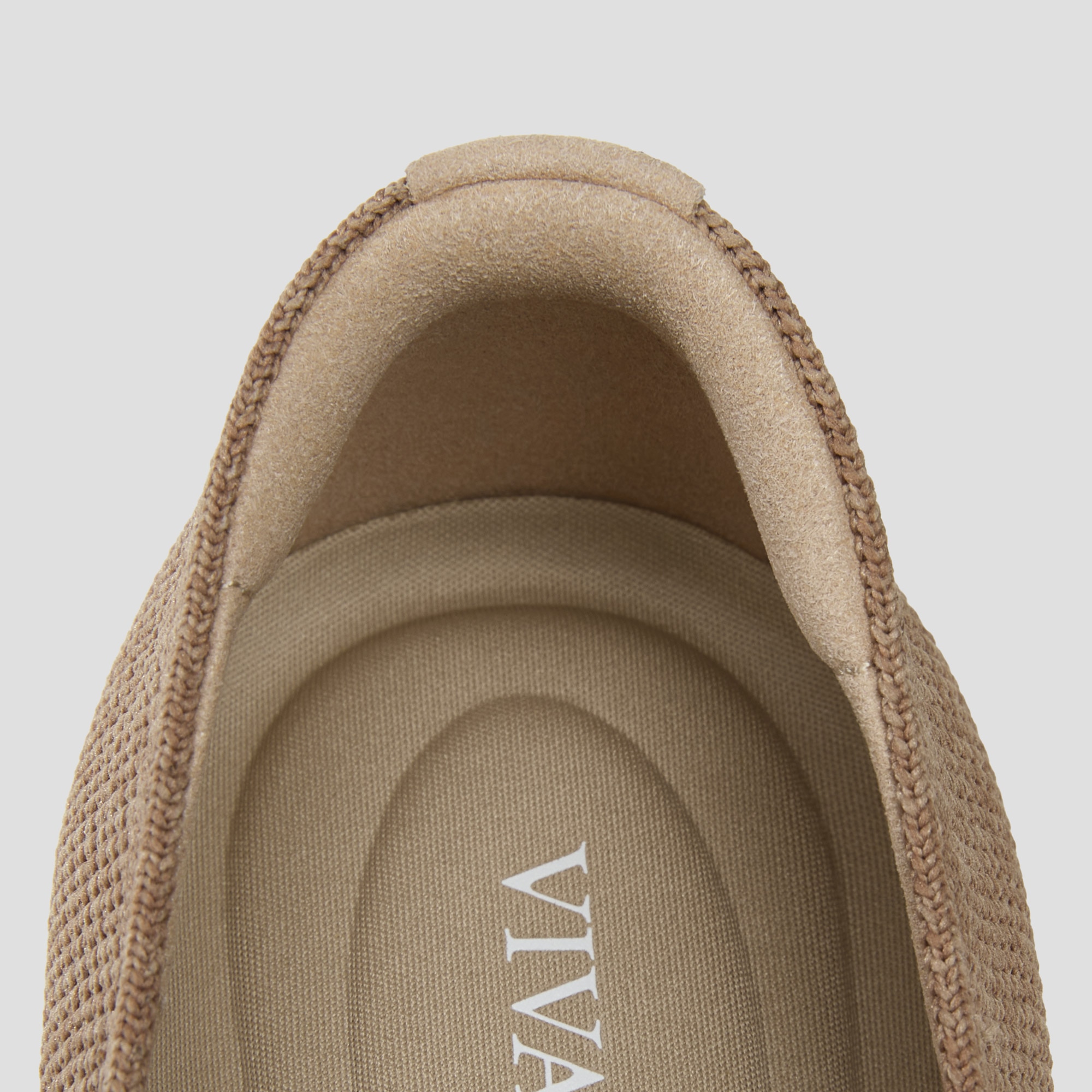 Square-Toe Icon Loafers (Silvie), BROWN TAUPE LATTICE, EU35 | VIVAIA