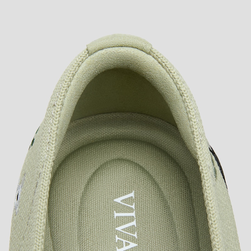 Round-Toe Embroidered Loafers (Audrey), MATCHA-ENDANGERED ANIMALS, EU35 | VIVAIA
