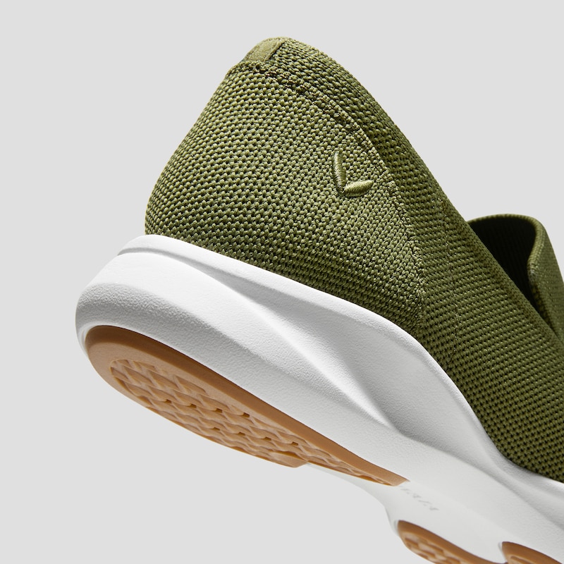 Walker Pro Hybrid Penny Loafers (Ivana), OLIVE DRAB WATER RPT, EU35 | VIVAIA