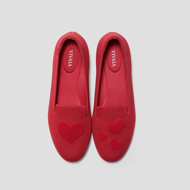 Round-Toe Embroidered Loafers (Audrey)