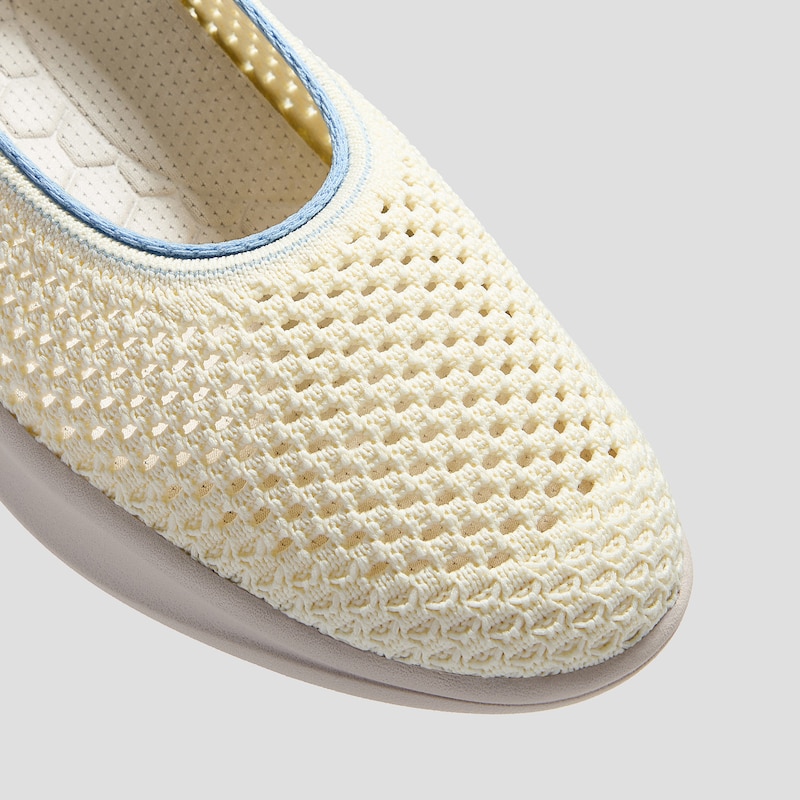 Walker Pro Hybrid Ballet Flats (Izabel), CREAM MESH, EU39.5 | VIVAIA