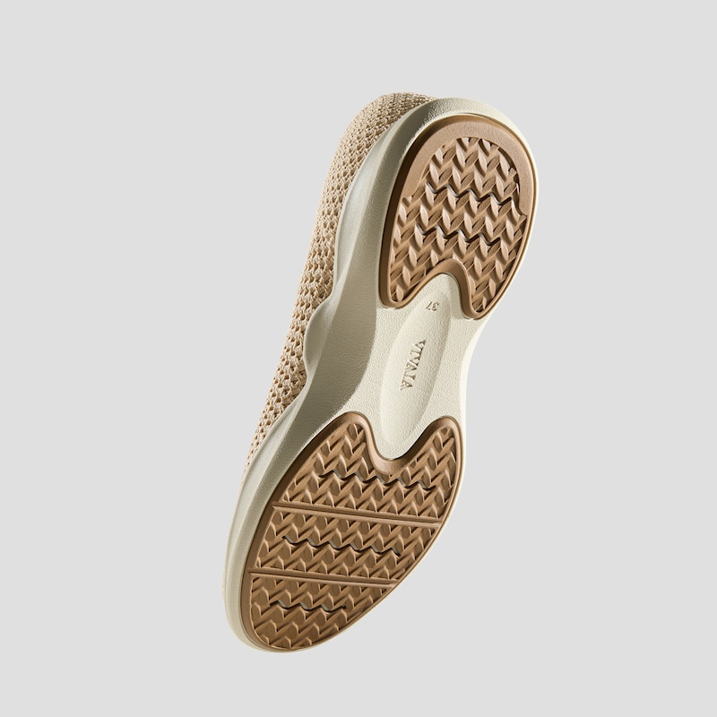 Walker Pro Hybrid Ballet Flats (Izabel), YELLOW APRICOT MESH, EU38.5 | VIVAIA