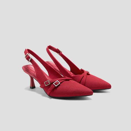 Adela Ruby Red Heels