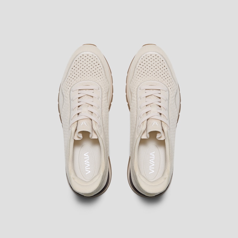 Unisex Slip-On Mesh Sneakers (Allday), CREAM IVORY MESH, EU36 | VIVAIA