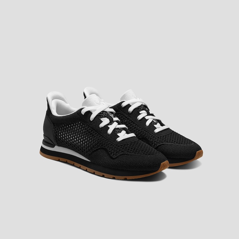 Unisex Slip-On Mesh Sneakers (Allday), BLACK WHITE, EU38 | VIVAIA