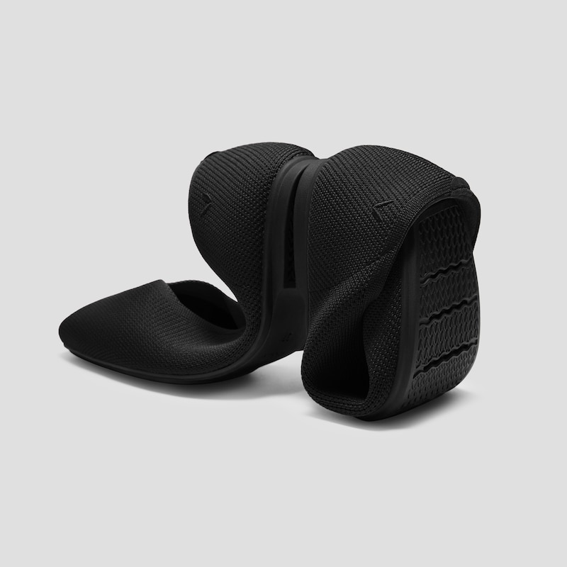 Square-Toe Margot™ V-Cut Flats (Margot™ 3.0), BLACK, EU37.5 | VIVAIA