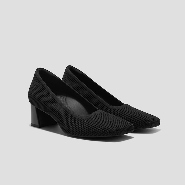 Square-Toe Margot™ Chunky Heels (Monroe)