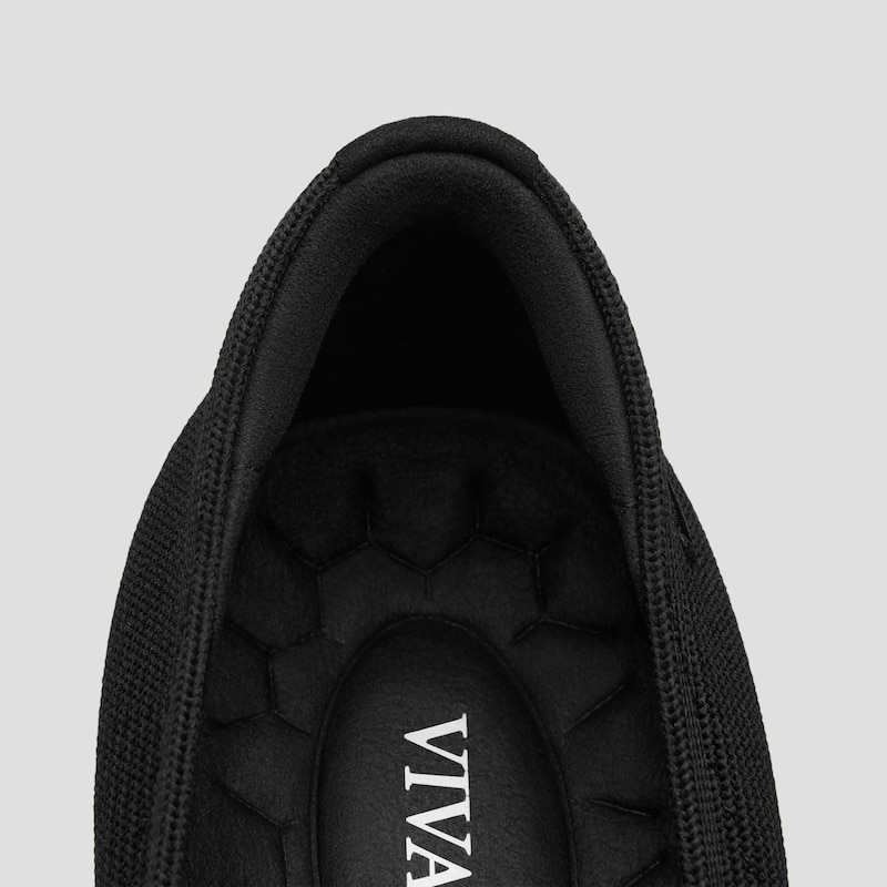 Square-Toe Margot™ Chunky Heels (Monroe), Black, EU35 | VIVAIA