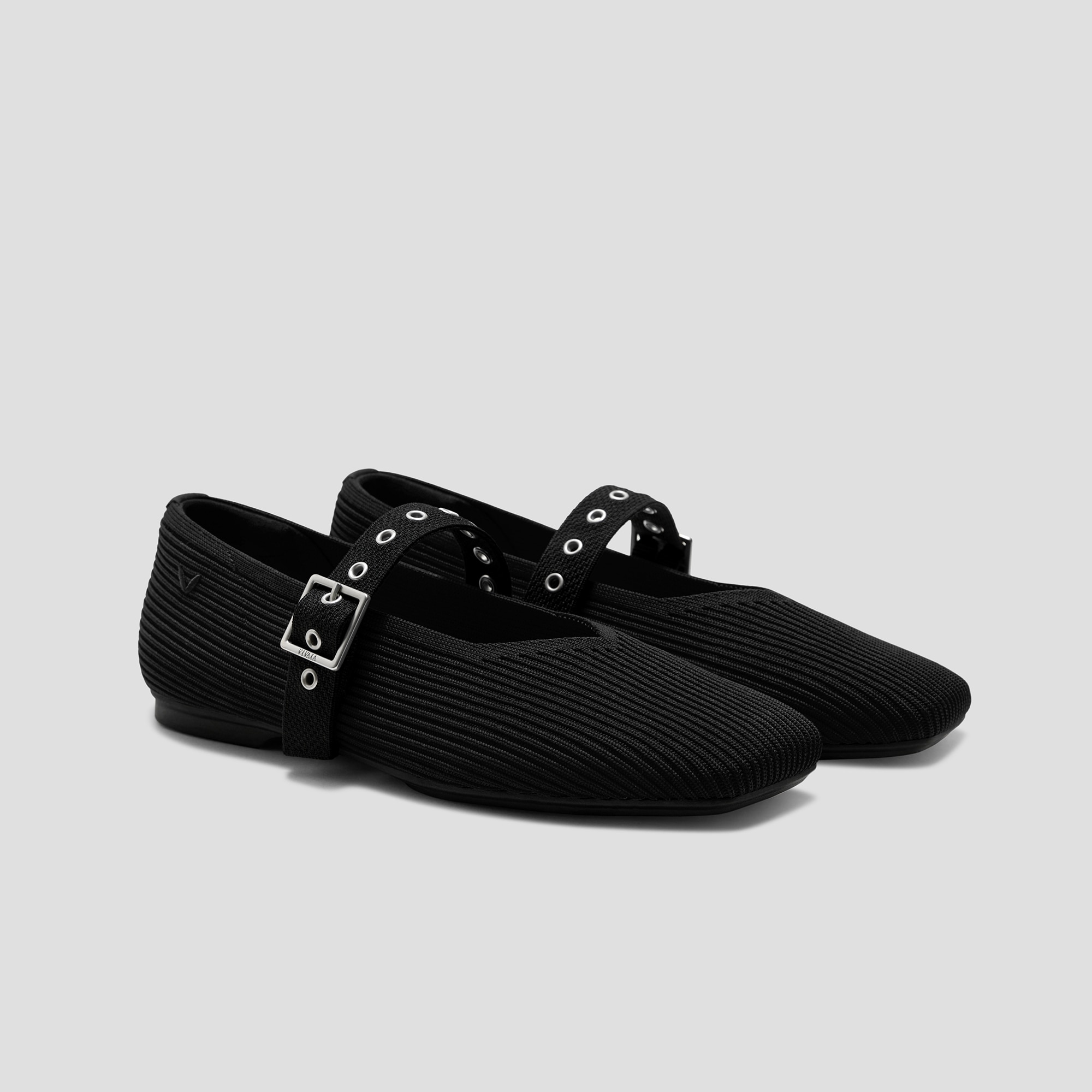 Square-Toe Margot Mary Jane 3.0 (Myriel), Black, EU35 | VIVAIA