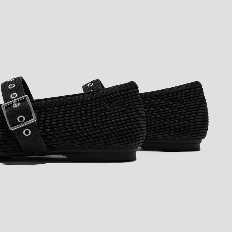 Square-Toe Margot™ Mary Jane (Myriel), Black, EU37.5 | VIVAIA