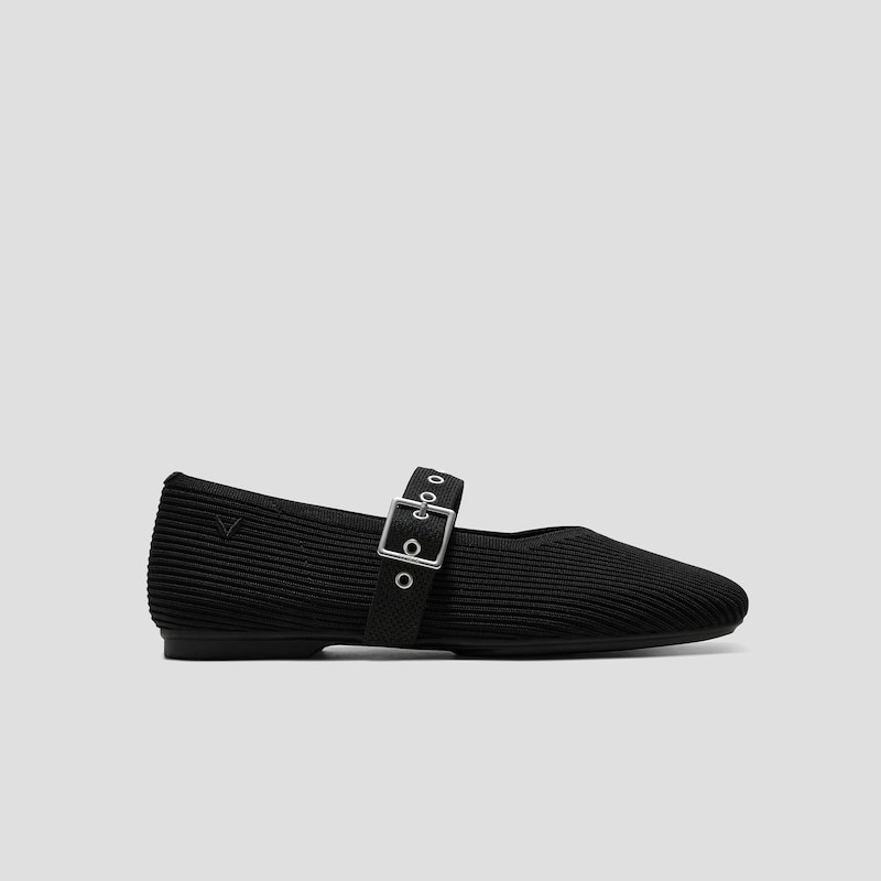 Square-Toe Margot™ Mary Jane (Myriel), Black, EU37.5 | VIVAIA