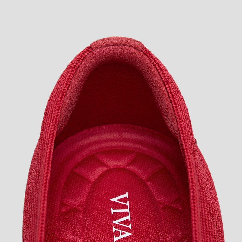 Square-Toe Margot™ Mary Jane (Myriel), Ruby red/Black, EU35 | VIVAIA
