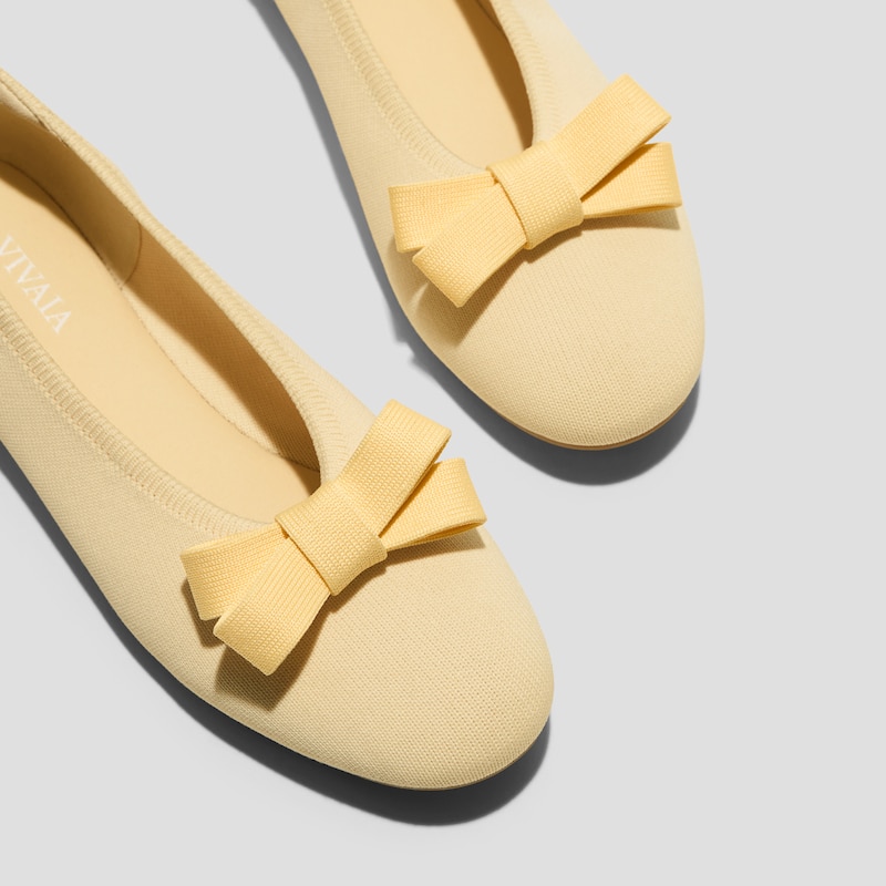 Removable Bows (Addie), BUTTER YELLOW, one-size | VIVAIA