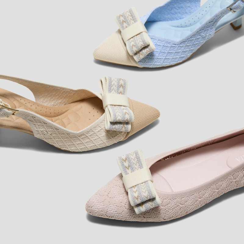 Removable Bows (Adyna), ASHY THREAD, one-size | VIVAIA