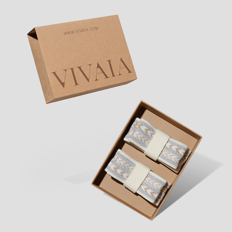 Removable Bows (Adyna), ASHY THREAD, one-size | VIVAIA