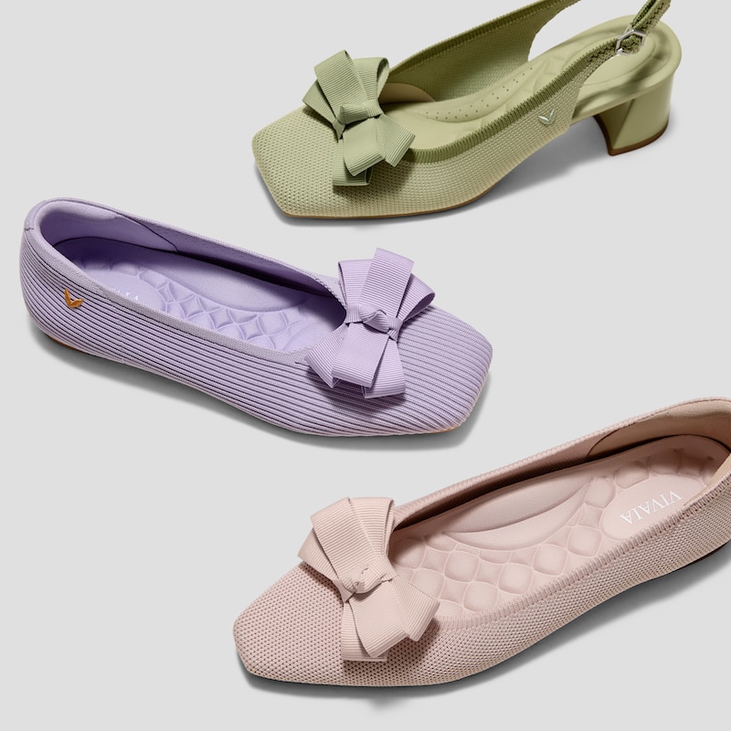 Removable Bows (Dora), BALLET BLUSH, one-size | VIVAIA