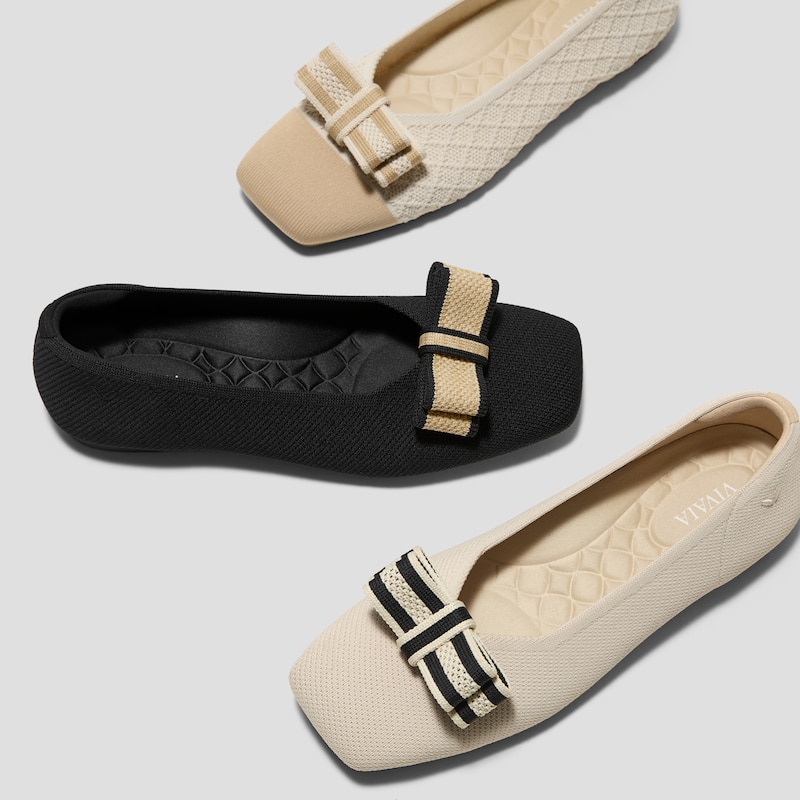 Removable Bows (EVE), NUDE PEACH/BLACK, one-size | VIVAIA