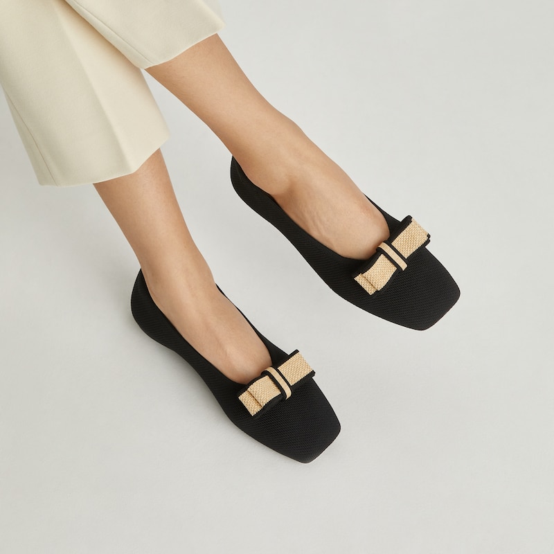 Removable Bows (EVE), NUDE PEACH/BLACK, one-size | VIVAIA